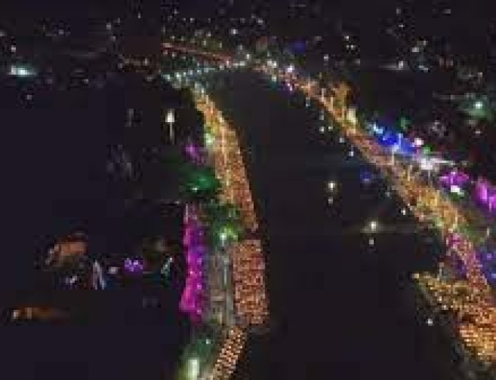 18 लाख से ज्यादा दियो से सजी बाबा महांकाल की नगरी ,  गिनीज बुक ऑफ वर्ल्ड रिकॉर्ड में नाम दर्ज